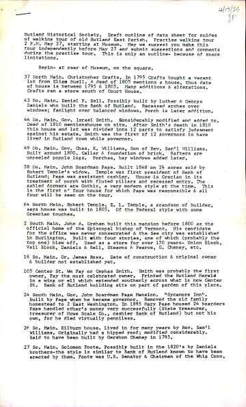 General History: Sites 9